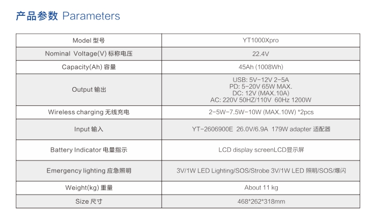 粉色视频APP看片免费下载户外电源YT1000Xpro参数